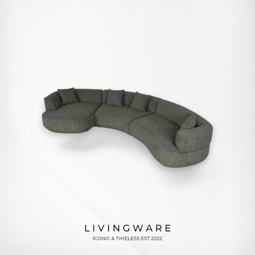livingware furniture monaco canopy green left cahise couches for sale melbourne